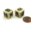 Dice>Alignment Chart Dice, 2 Pieces - Lawful, Neutral, Chaotic & Good, Neutral, Evil - Your Source for Gaming Essentials
