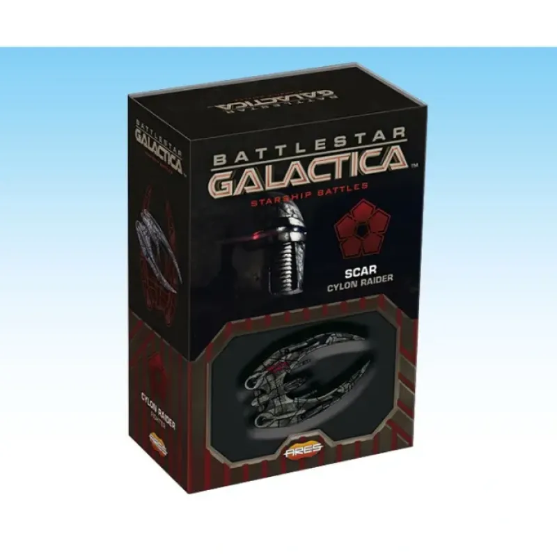 Board Games>Battlestar Galactica Starship Battles - Spaceship Pack Scar's Cylon Raider - Your Source for Gaming Essentials