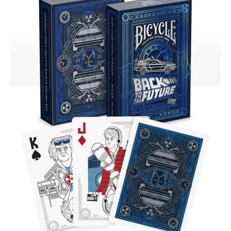 Cards>Bicycle Back To The Future Playing Cards Deck - Your Source for Gaming Essentials