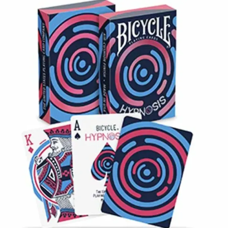 Cards>Bicycle Hypnosis V2 Blue & Pink Playing Cards - 1 Deck - Your Source for Gaming Essentials