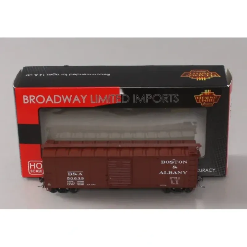 Outlet Broadway Limited 1761 HO Boston & Albany 486 40' Steel Boxcar #50639 - Your Source for Gaming Essentials Trains