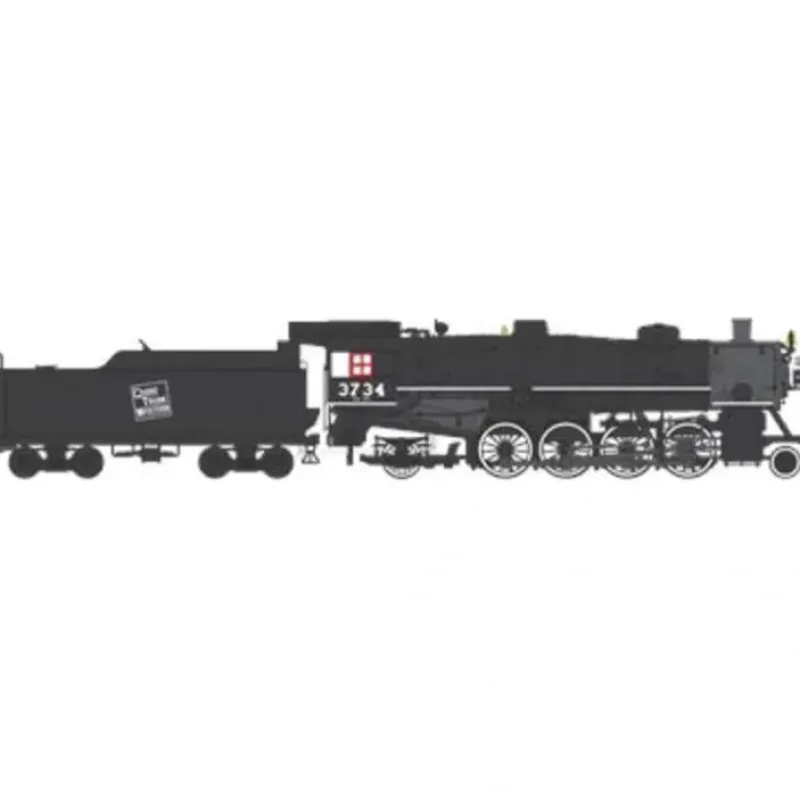 Broadway Limited 2907 HO Grand Trunk Western USRA Light 2-8-2 Mikado #461 - Your Source for Gaming Essentials Trains