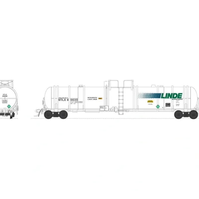 Discount Broadway Limited 6111 HO Linde High-Capacity Cryogenic Tank Car Ready to Run - Your Source for Gaming Essentials Trains