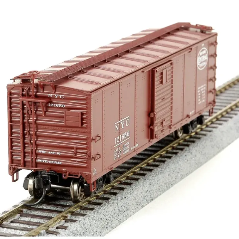 Discount Broadway Limited 1752 HO NYC Specification 486 40' Steel Boxcar (Set of 4) - Your Source for Gaming Essentials Trains