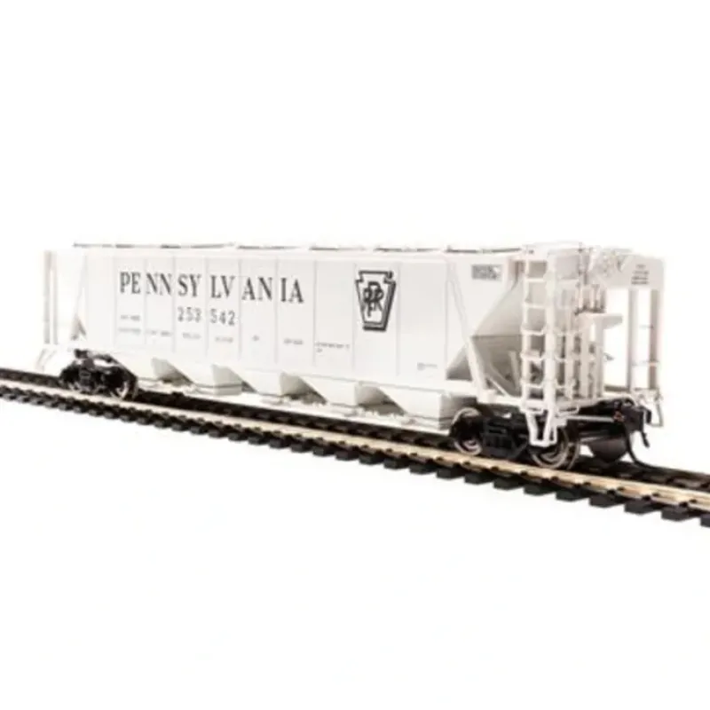 Hot Broadway Limited 4087 HO PRR Class H32 5-Bay Covered Hopper Set B (Pack of 2) - Your Source for Gaming Essentials Trains