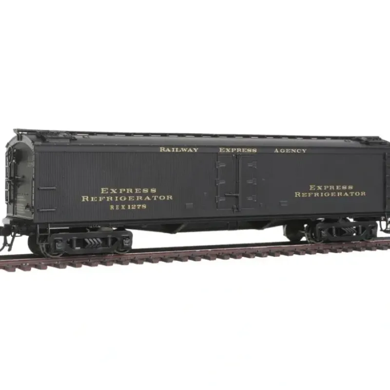 Hot Broadway Limited 1839 HO Railway Express Agency 53'6" Wood Express Reefer #1278 - Your Source for Gaming Essentials Trains
