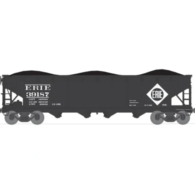 Discount Broadway Limited 3192 N Erie ARA 70-Ton 4-Bay Hopper w/Load Set B (Pack of 6) - Your Source for Gaming Essentials Trains
