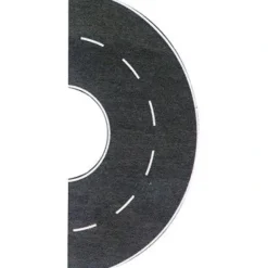 Busch 9711 HO Scale Asphalt Curved Road - Your Source for Gaming Essentials Trains
