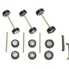 Clearance Busch 49950 HO Sport Tire with Axle Set Includes 3 Pair of Tires - Your Source for Gaming Essentials Trains