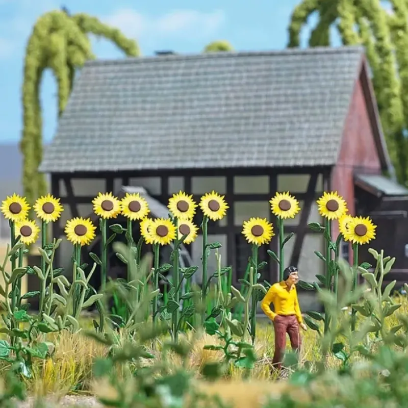 Best Busch 1261 HO Sunflower Field Set - Your Source for Gaming Essentials Trains