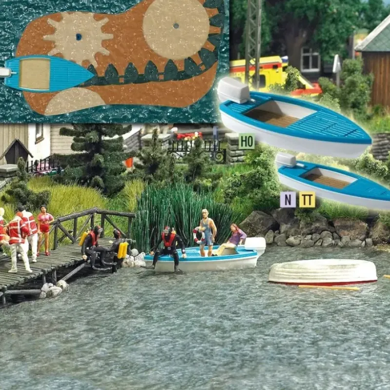 Outlet Busch 5480 Lake with Boat - Your Source for Gaming Essentials Trains