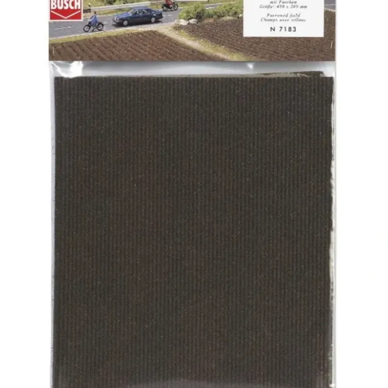Online Busch 7183 N Plowed Field Sheet 19 x 11 48 x 28 cm. (Pack of 2) - Your Source for Gaming Essentials Trains