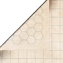 Board Games>Chessex Megamat - RPG Reversible Vinyl Mat 34.5" x 48" with 1" Squares/Hexes - Your Source for Gaming Essentials