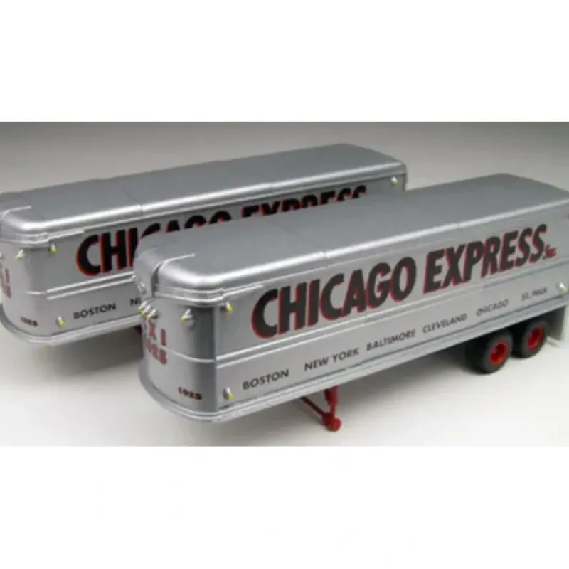 Hot Classic Metal Works 31104 HO Mini Metals Chicago Express 32'Trailers (Pack of 2) - Your Source for Gaming Essentials Trains