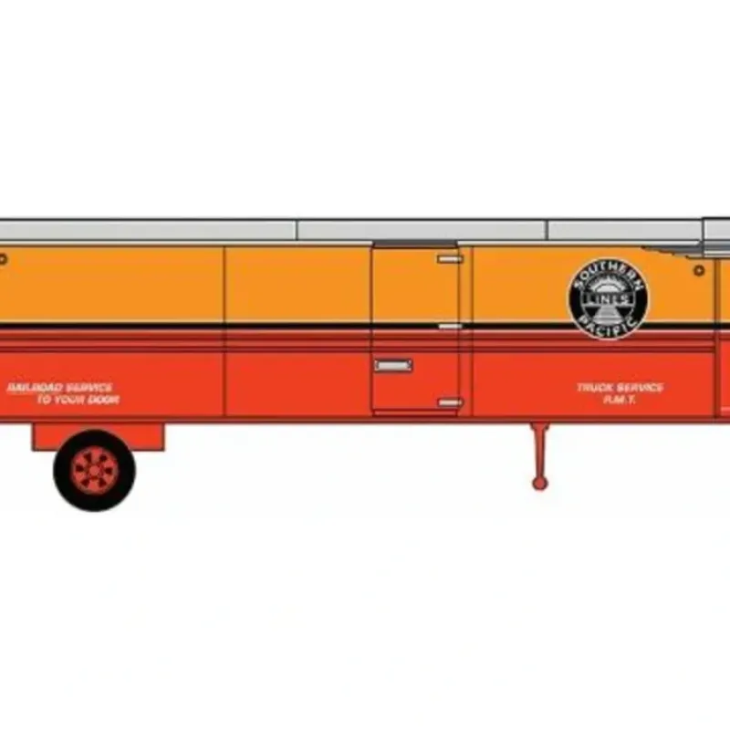 Online Classic Metal Works 51151 N Mini Metals SP 1940's-1950's AeroVan Trailers - Your Source for Gaming Essentials Trains