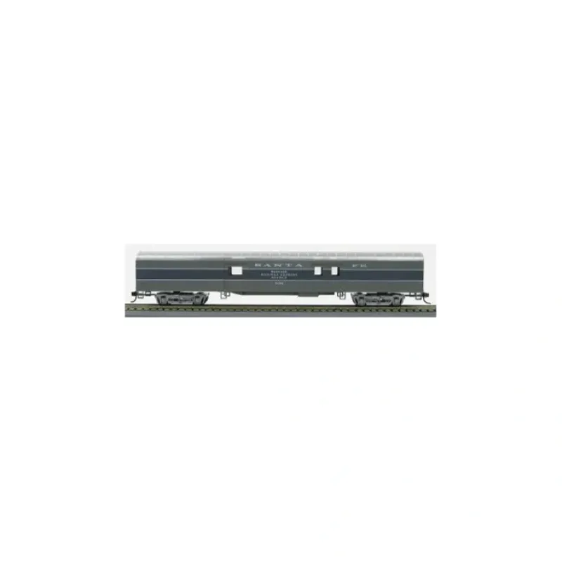 Clearance Con-Cor 10204 HO Santa Fe 72' Smooth-Side Baggage - Ready to Run - Your Source for Gaming Essentials Trains