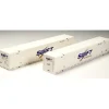 Best Con-Cor 0004-088019 HO Swift Intermodal 53' Rivet-Side Container (Pack of 2) - Your Source for Gaming Essentials Trains
