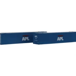 Best Con-Cor 448032 N American President Line 48' Intermodal Container (Pack of 2) - Your Source for Gaming Essentials Trains