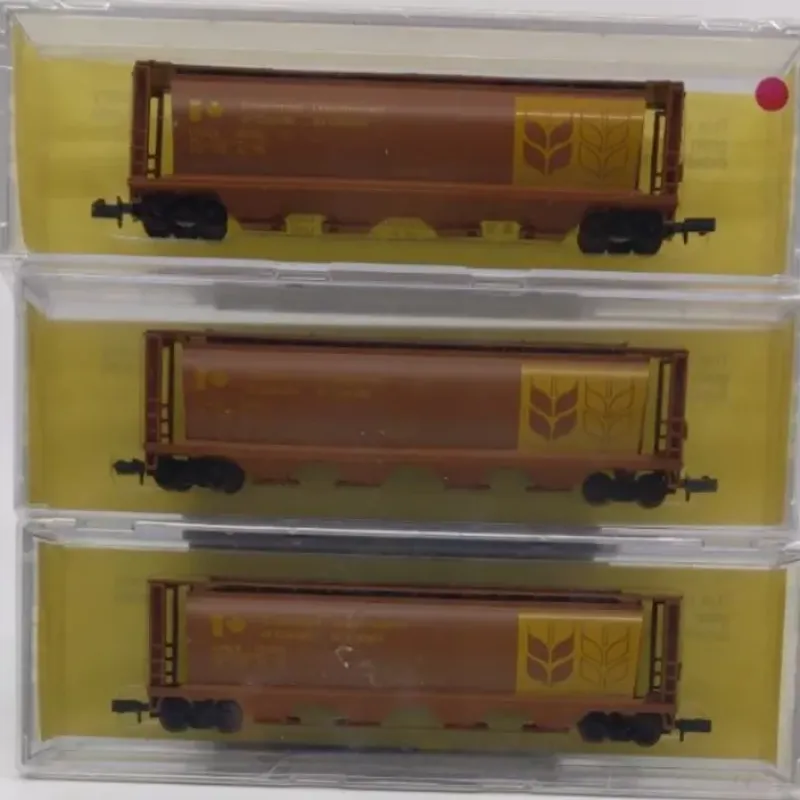Outlet CS Models 7102 N Scale Government of Canada Cylindrical Grain Hopper (Pack of 3) MT/Box - Your Source for Gaming Essentials Trains