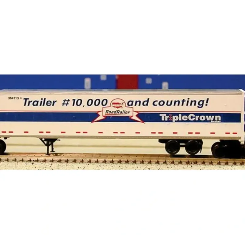 Hot Deluxe Innovations 290501 N Scale Roadrailer(R) Duraplate Trailer Triple Crown - Your Source for Gaming Essentials Trains