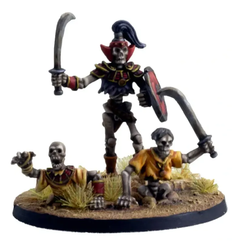 Tabletop Miniatures>DGS Games Bonethrall Host #104009 Unpainted 32mm Scale Freeblades Metal Figure - Your Source for Gaming Essentials