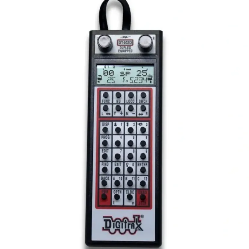 Outlet Digitrax DT402D Duplex LocoNEt Super Throttle Control - Your Source for Gaming Essentials Trains