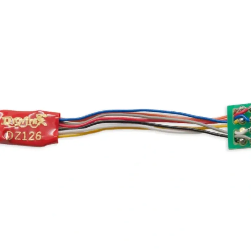 Best Digitrax DZ126PS 1 Amp Z/N/HO Scale Decoder with DCC Medium Plug - Your Source for Gaming Essentials Trains
