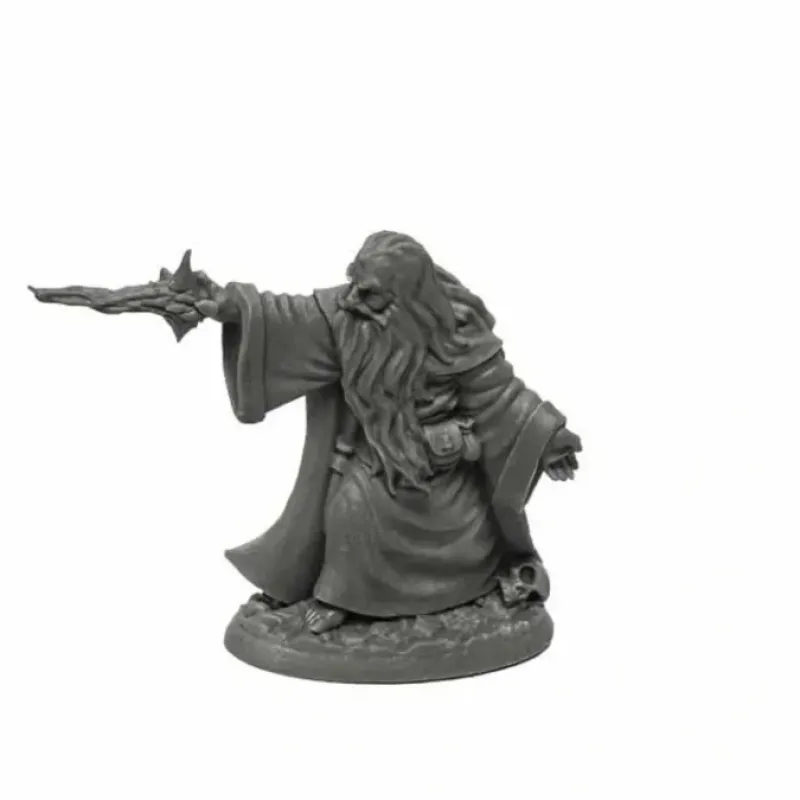 Tabletop Miniatures>Dungeon Dwellers Erebus Nalas Evil Sorcerer #07030 Bones USA Unpainted Plastic - Your Source for Gaming Essentials