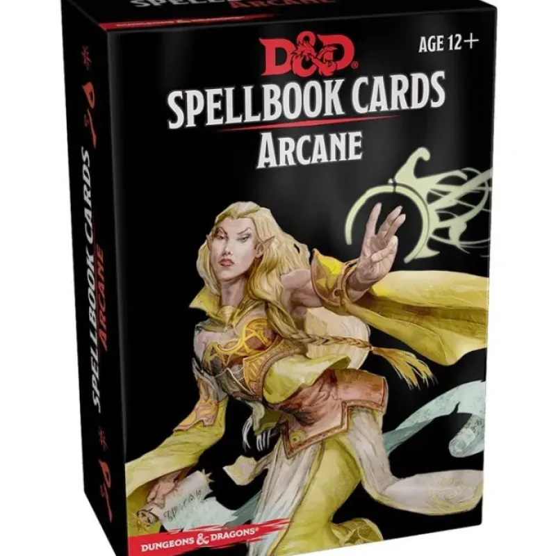 Board Games>Dungeons and Dragons RPG Spellbook Cards - 257 Card Arcane Deck - Your Source for Gaming Essentials
