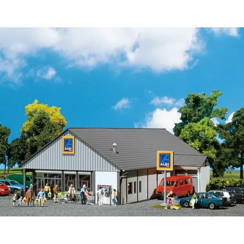 Hot Faller 130339 Supermarket "Aldi" - Your Source for Gaming Essentials Trains
