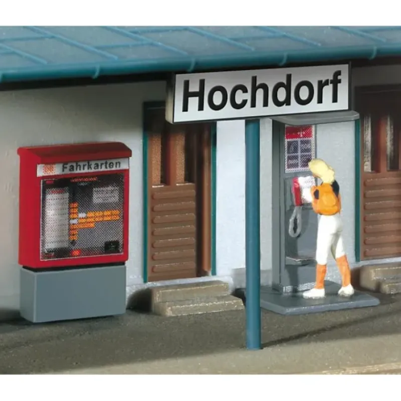 Faller 180552 Town Decoration ElementII Kit - Your Source for Gaming Essentials Trains