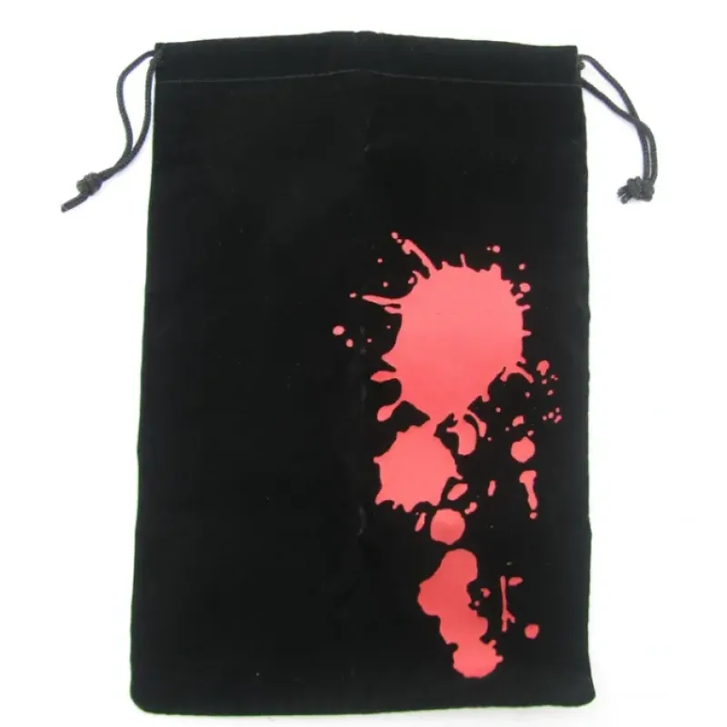 Dice>Fantasy Flight Supply Drawstring Dice Bag - Blood - Your Source for Gaming Essentials