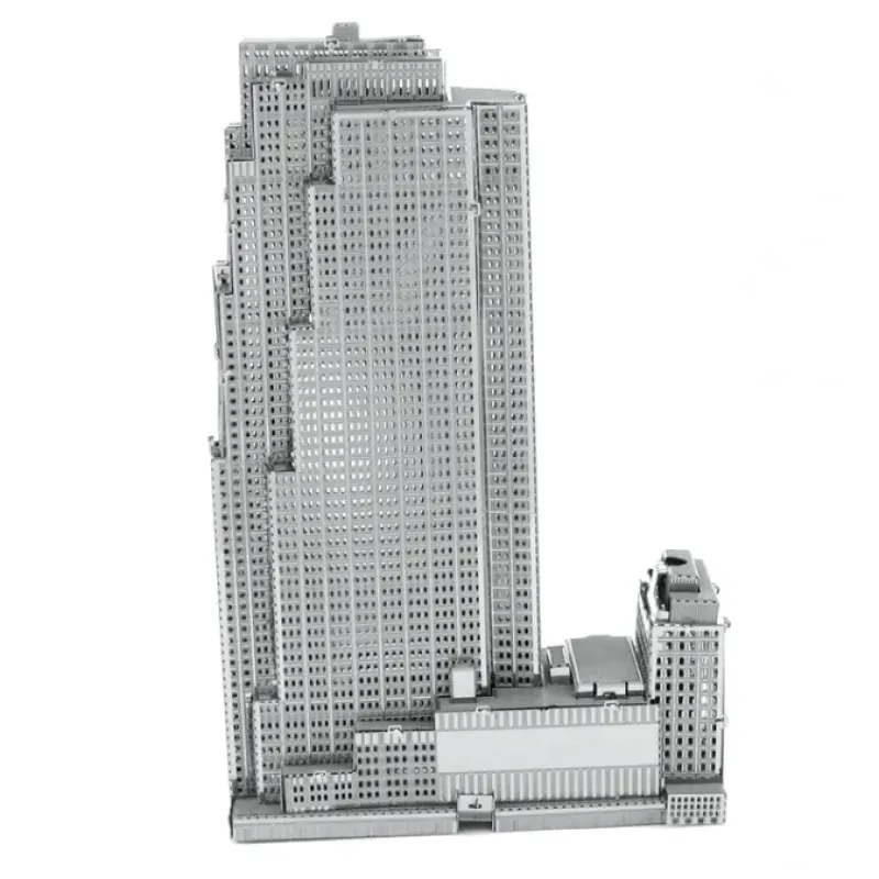 Toys>Fascinations Metal Earth 30 Rockefeller Plaza Laser Cut 3D Metal Model Kit - Your Source for Gaming Essentials