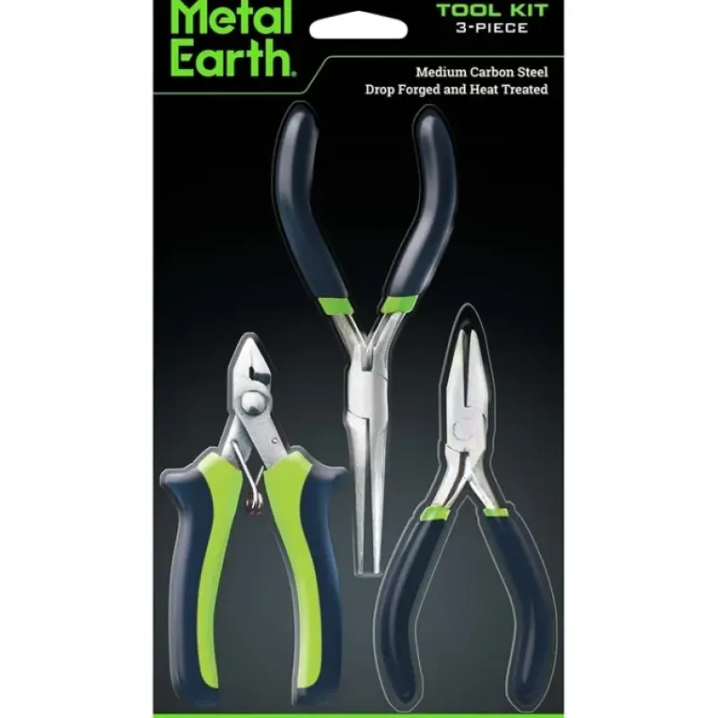 Toys>Fascinations 3-Pc Tool Kit (Clippers, Flat Nose Pliers, Needle) for Metal Earth - Your Source for Gaming Essentials