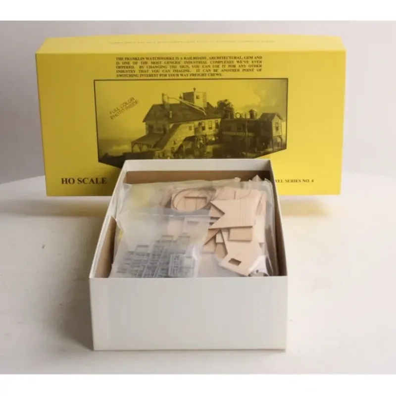 Best Fine Scale Miniatures 4 HO Scale Franklin Watchworks Laser-Cut Building Kit - Your Source for Gaming Essentials Trains