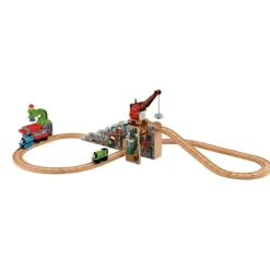 Discount Fisher Price BDG58 Thomas & Friends Wooden Railway Merrick & Rock Crusher Set - Your Source for Gaming Essentials Trains