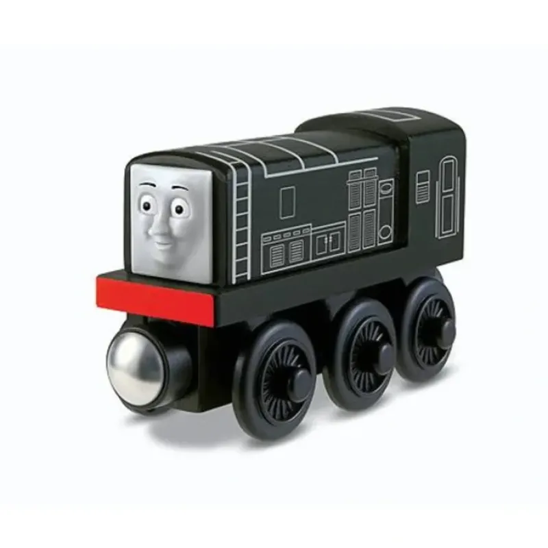 Clearance Fisher Price Y4079 Thomas & Friends Wooden Railway Diesel Locomotive - Your Source for Gaming Essentials Trains