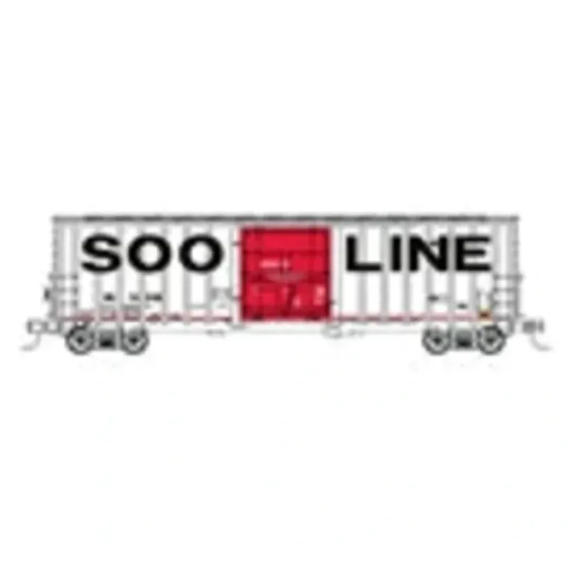 Outlet Fox Valley Models 30229 HO Wisconsin Central Soo Line-Built 7-Post Boxcar #16268 - Your Source for Gaming Essentials Trains