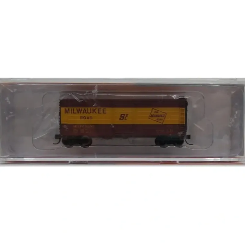 Best Fox Valley Models 90268 N Milwaukee RTR Short-Rib 40' Rib-Side Boxcar #8386 - Your Source for Gaming Essentials Trains
