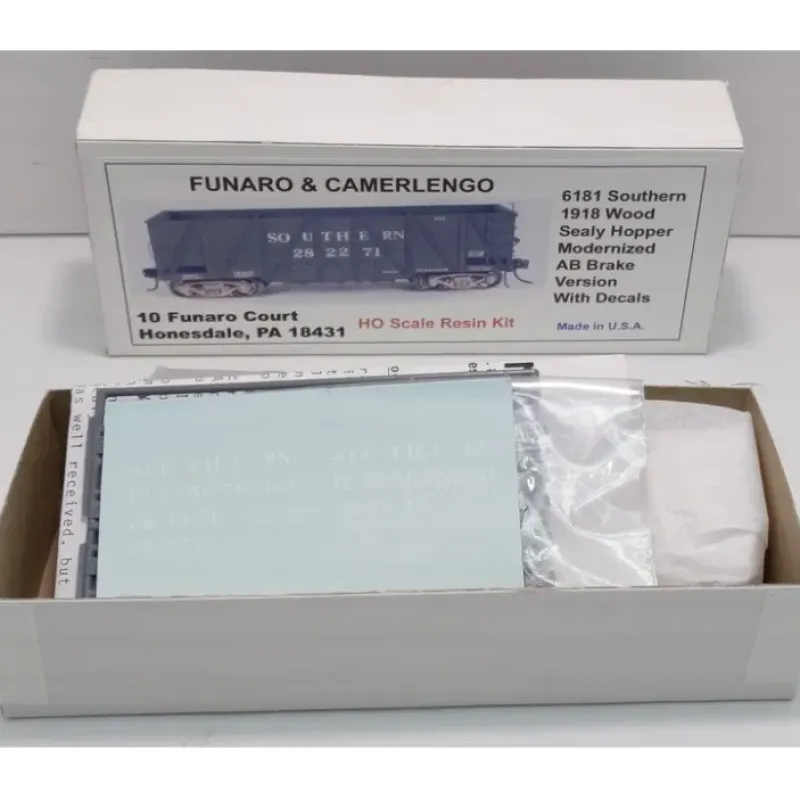 Best Funaro & Camerlengo 6181 Southern 1918 Wood Sealy Hopper Kit - Your Source for Gaming Essentials Trains