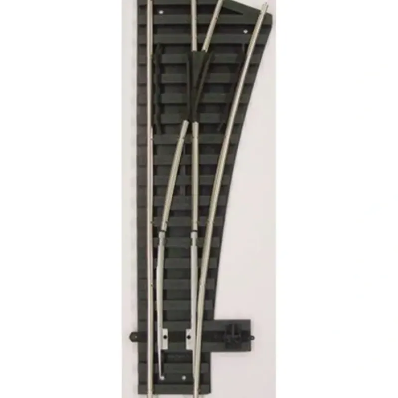 New Gargraves 345 O Scale 2 Rail Right Hand Stainless 80 Wide Radius Manual Switch - Your Source for Gaming Essentials Trains