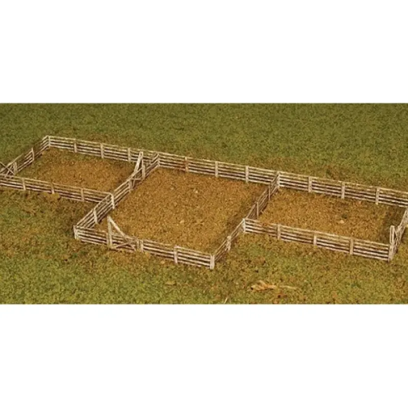 Discount GCLaser 5284 N Fence & Gate Sections 18" Linear Inches of Fence w/4 Gate Section - Your Source for Gaming Essentials Trains