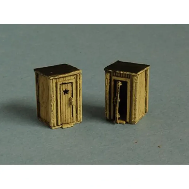 Outlet GCLaser 5159 Z Scale Out House Kit (Pack of 2) - Your Source for Gaming Essentials Trains