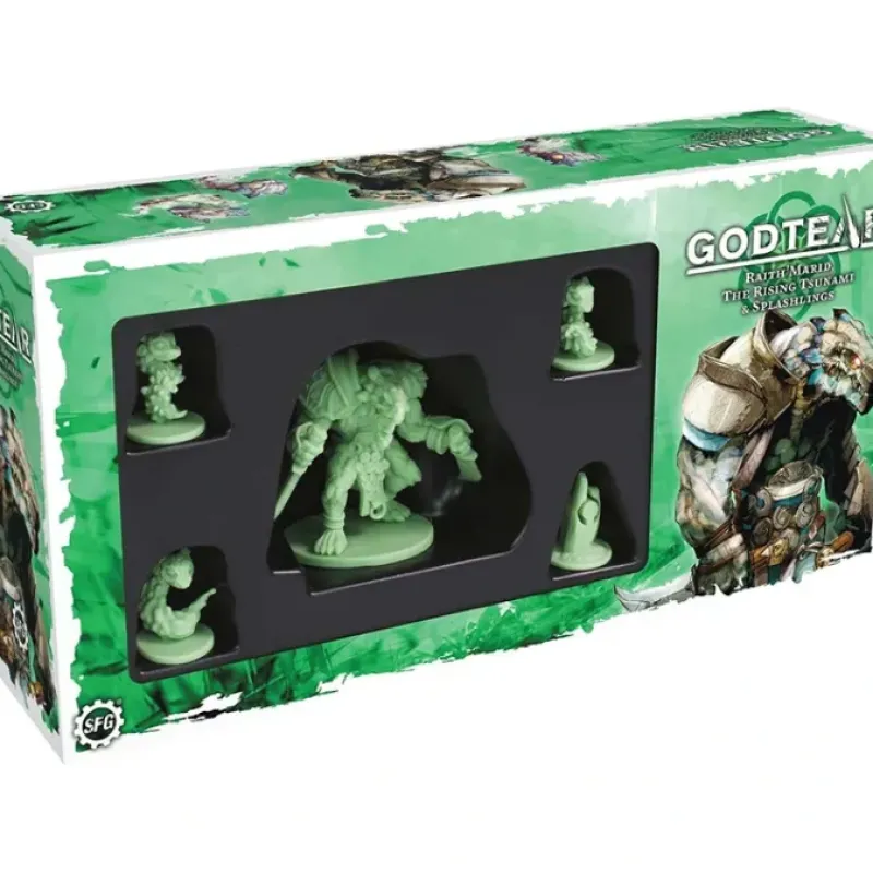 Board Games>Godtear: Raith'Marid Shaper Champion Expansion, The Rising Tsunami - Your Source for Gaming Essentials