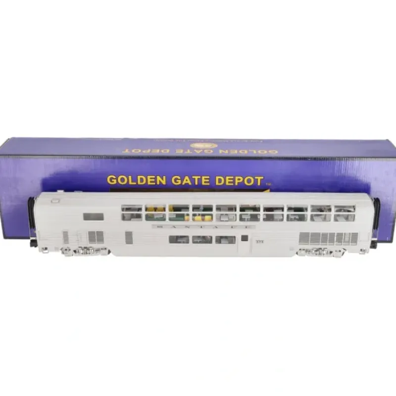Sale Golden Gate Depot O Gauge Santa Fe El Capitan Lounge Car #575 EX/Box - Your Source for Gaming Essentials Trains