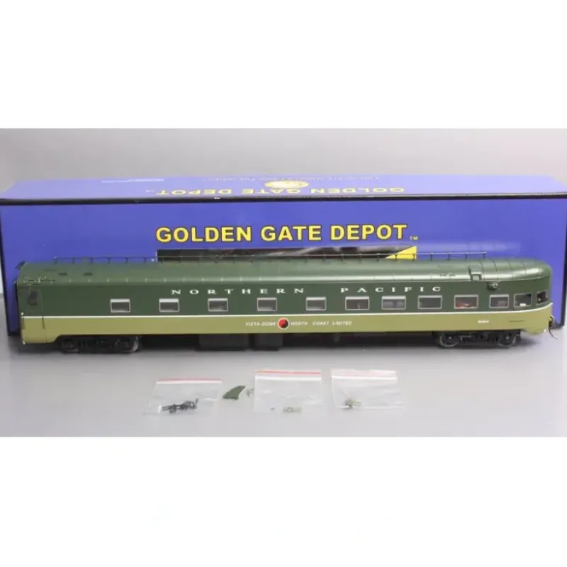 New Golden Gate Depot O Northern Pacific NCL 21" Observation Car #390 (3 Rail) VG/Box - Your Source for Gaming Essentials Trains