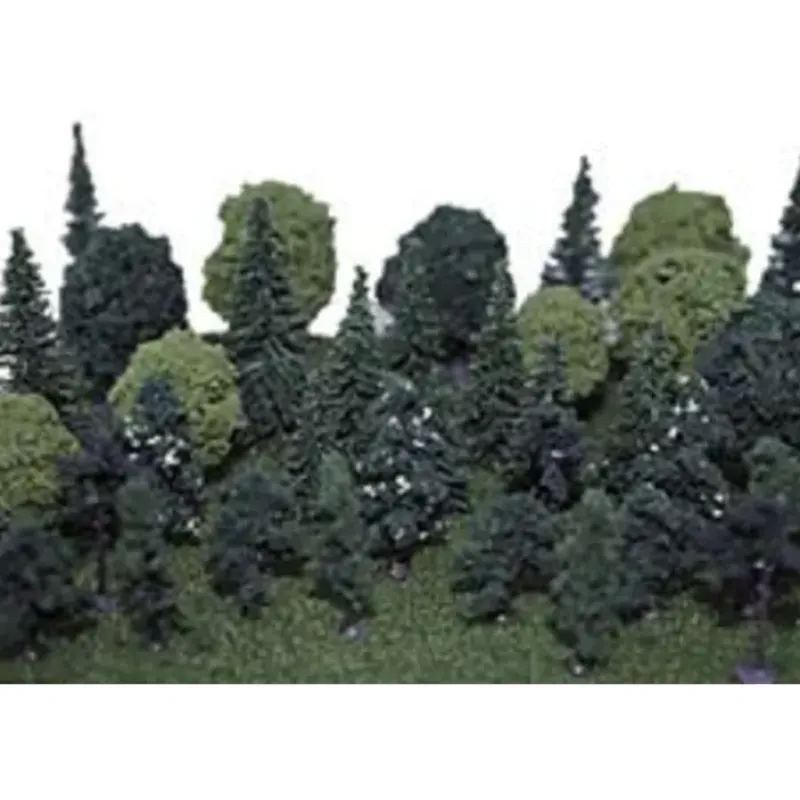 Clearance Heki 301 1.5-3.5" Assorted Trees (Pack of 40) - Your Source for Gaming Essentials Trains