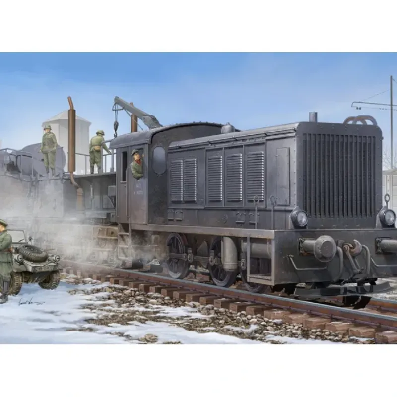 Outlet Hobby Boss Models 82913 1:72 German WR360 C12 Locomotive Plastic Model Kit - Your Source for Gaming Essentials Trains