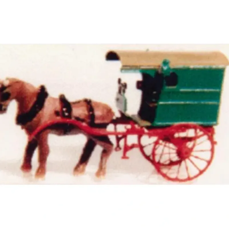 Outlet Horse-Drawn 2-Wheel Delivery Van - Kit - Your Source for Gaming Essentials Trains