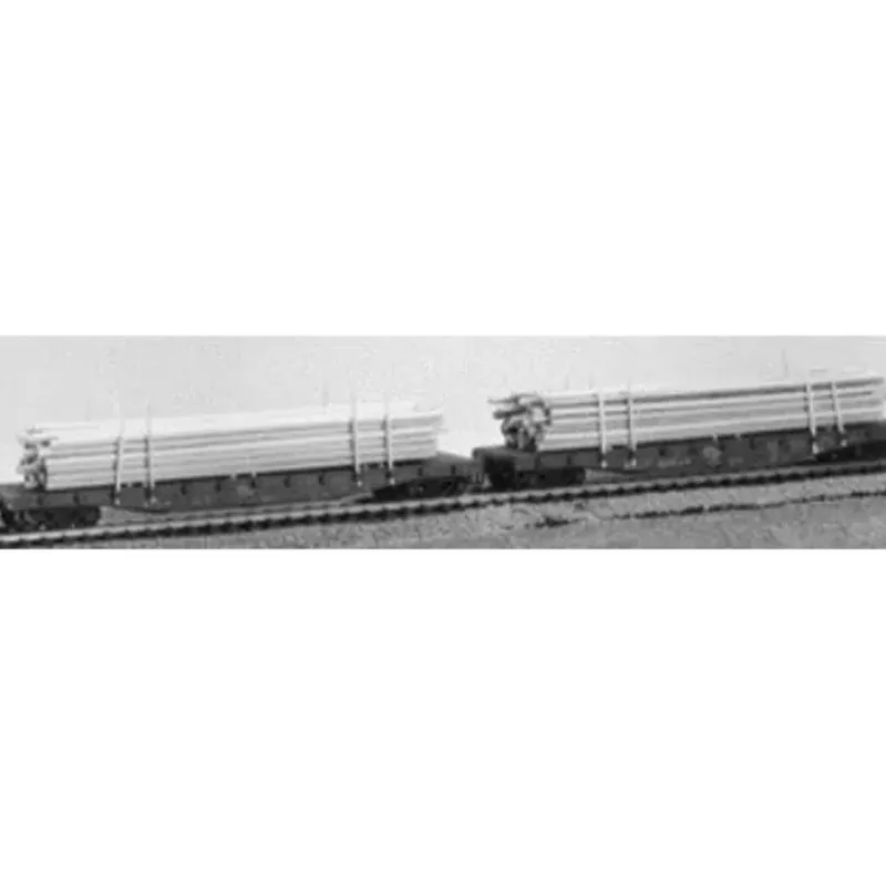 Discount Jaeger HO Products 2300 HO Utility Pole Flat Car Load Twin Kit - Your Source for Gaming Essentials Trains